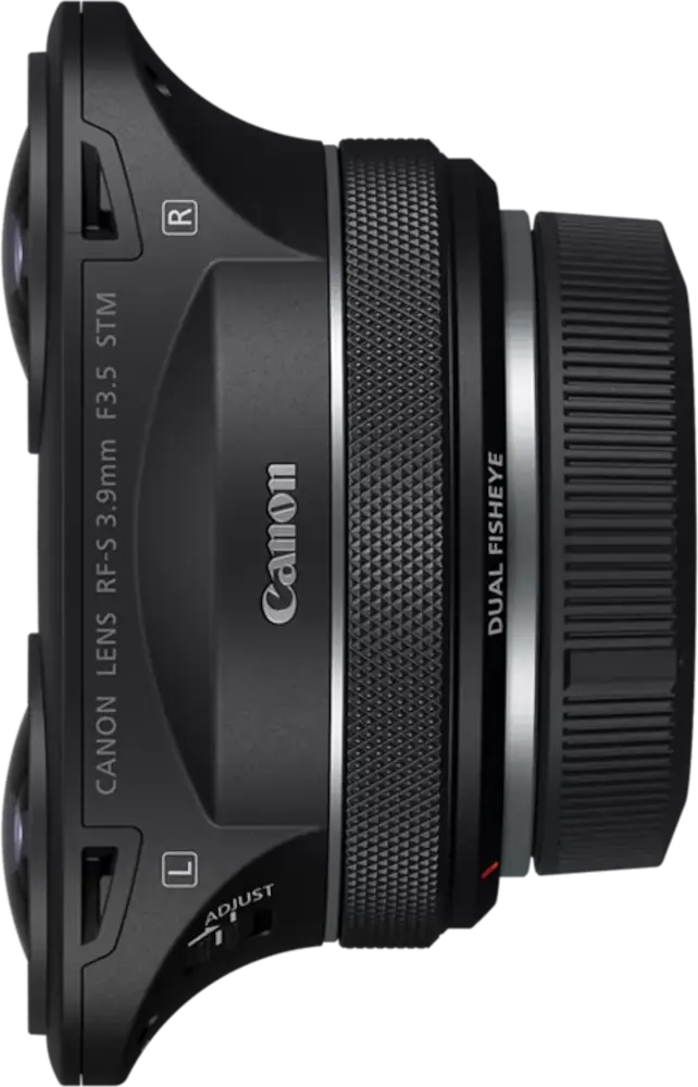 Canon RF-S3.9mm F3.5 STM DUAL FISHEYE - Orthographic