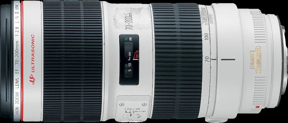 Canon EF 70-200mm f/2.8L IS II USM - Orthographic