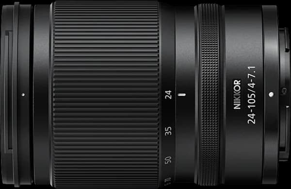 Nikon NIKKOR Z 24-105mm f/4-7.1 - Orthographic