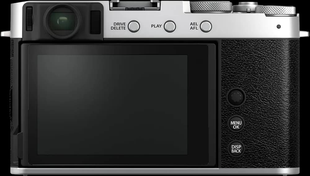 Fujifilm X-E4 - Rear View